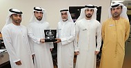 محاكم دبي تستقبل وفداً من محاكم كلباء لاطلاع على افضل الممارسات في مجال الخدمات الذكية