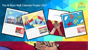 Special Needs Students blend Cause with Creativity through “Assistive Technology”  Inspired Calendars
