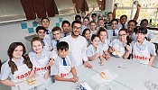 Emirati chef Bader Al Awadhi leads cookery class with Horizon International  School