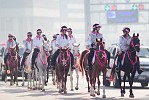 مشاركة عربية وعالمية في انطلاقة مسيرة فرسان القافلة الوردية