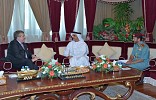 Saif bin Zayed Meets French Ambassador