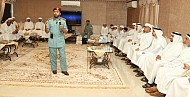 ADP Traffic Showcases the dangers of using counterfeit and expired tires in Bakhit Al Nuaimi’s Majlis