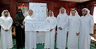 لجنة الفعاليات  بمحاكم دبي تنظم مشروع افطار صائم ل 150