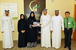 ADP Offer 100 Braille Tourism Brochures to Zayed Higher Organization