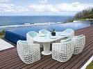 Whimsical Whites are the rage in Fiore Rosso’s outdoor furnishings collection