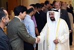 Sharjah ruler meets new AUS faculty members
