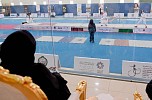 جواهر القاسمي تشهد (نصف النهائي) لمنافسات المبارزة في دورة الألعاب للأندية العربية للسيدات