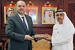 مدير عام محاكم دبي يستقبل وزير العدل بالمملكة الأردنية الهاشمية