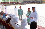 Saif bin Zayed Attends the Final Rehearsal of the Police College Graduation Ceremony 