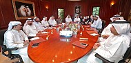 اجتماع اللجنة العليا للشؤون القضائية بمحاكم دبي