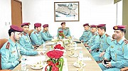 Abu Dhabi Police Commander-in-Chief Inspects Madinat Zayed Police Station