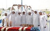 حمدان بن محمد يشهد اليوم العاشر لختامي المرموم
