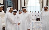 محمد بن زايد يستقبل وفود «أدنوك» و«مبادلة للرعاية الصحية» و«صحة»