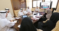 وفد من غرفة تجارة وصناعة دبي يطلع على خدمات إدارة الكاتب العدل