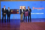 تعاون مشترك بين بنك رأس الخيمة الوطني ونادي برشلونة وماستركارد لإطلاق بطاقة ائتمانية جديدة مشتركة في الإمارات