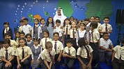 معالي الشيخ نهيان بن مبارك آل نهيان يزور مدرسة جيمس وينشستر في الفجيرة للاحتفاء بأحد مشاريعها