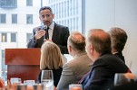 وزير الصناعة والثروة المعدنية يجتمع بقادة القطاع الخاص الأمريكي في مقر منظمة World Business Chicago