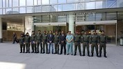 LAPD Praise Security Support Members