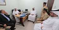 مدير عام محاكم دبي يتفقد سير العمل 