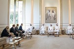 Maktoum bin Mohammed meets with Chairman of leading French banking group BPCE