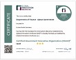 The Department of Finance in Ajman Earns Global Certification in Institutional Innovation